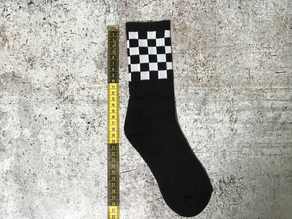 Носки ALYX Checkerboard "Black" фото № 2