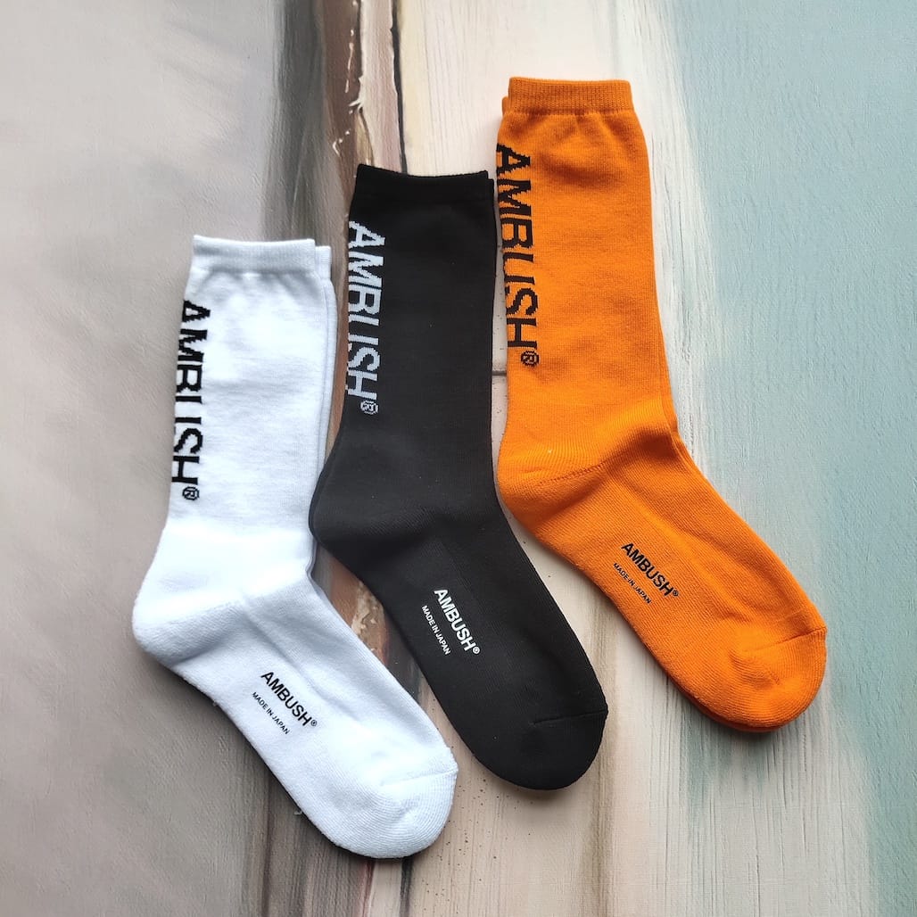 Носки Ambush Logo Height "Orange" фото № 3