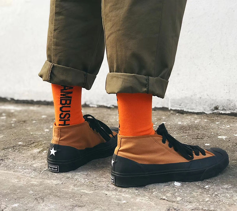 Носки Ambush Logo Height "Orange" фото № 5