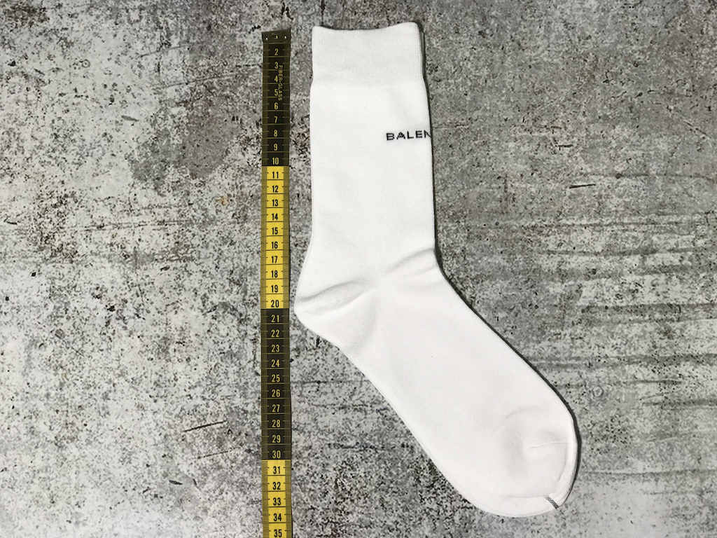 Носки Balenciaga Logo "White" фото № 2