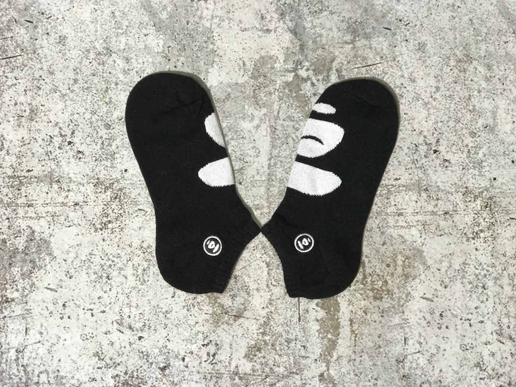 Носки Bape Logo "Black" фото № 2