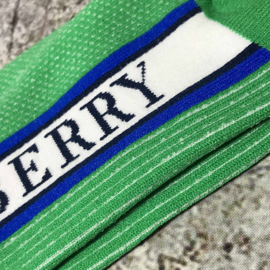 Носки Burberry Logo On White "Green" фото № 3