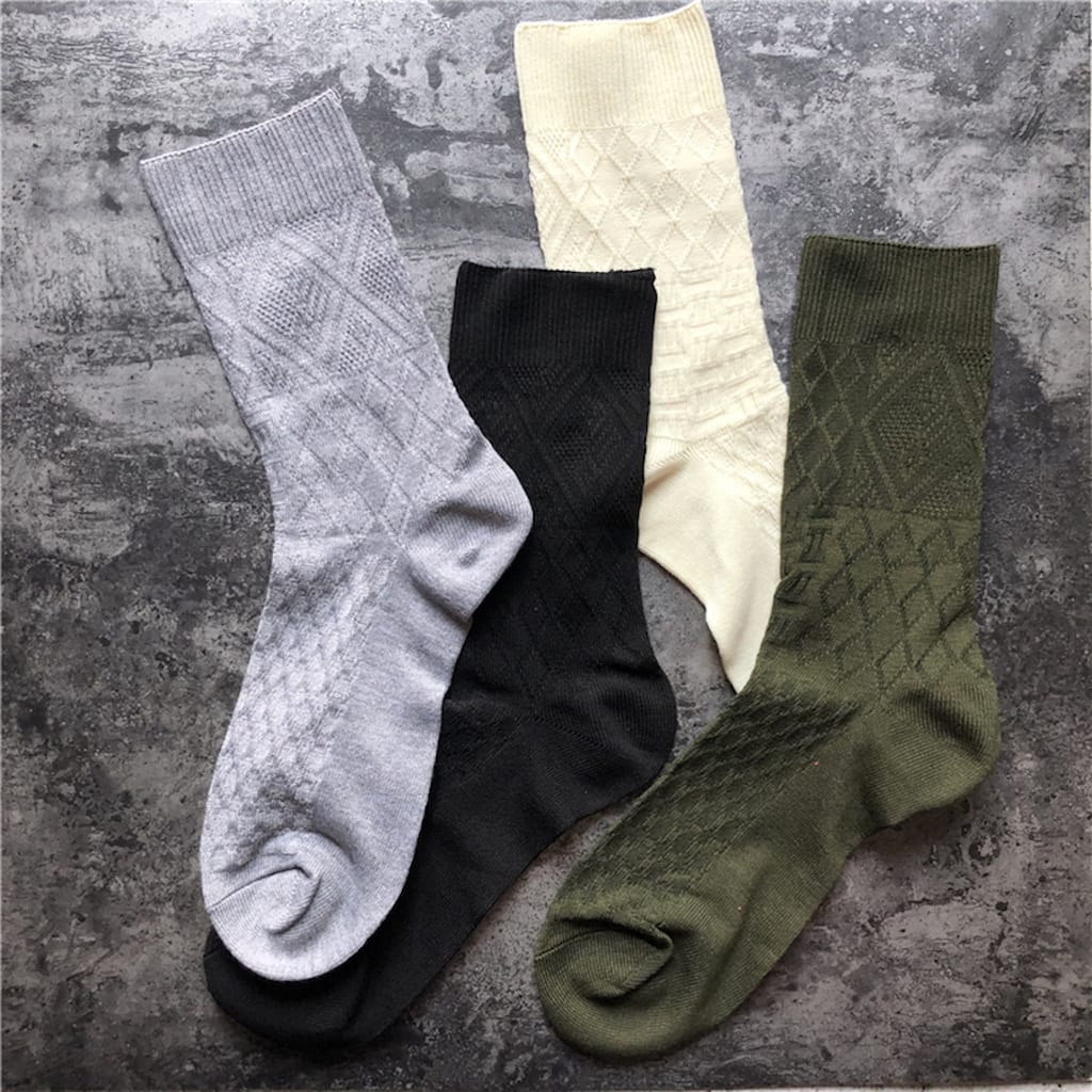 Носки Gosha Rubchinskiy Pure Color "Gray" фото № 4