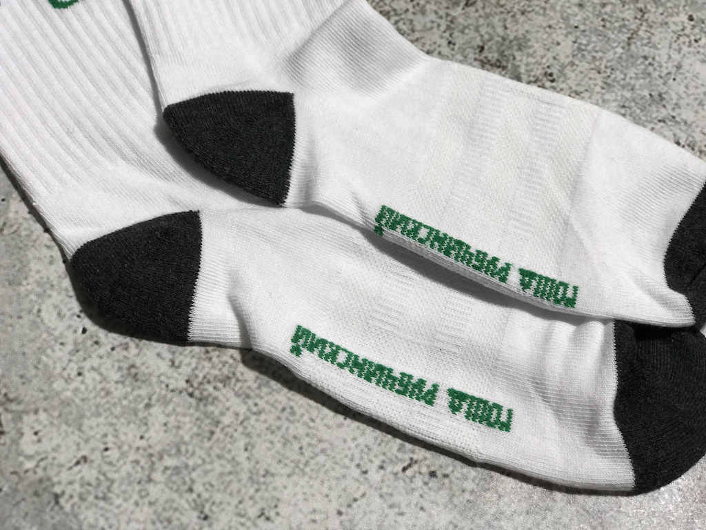 Носки Gosha Rubchinskiy x Adidas Россия "White" фото № 3
