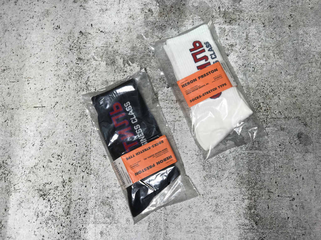 Носки Heron Preston Стиль Business Class "Black" фото № 3