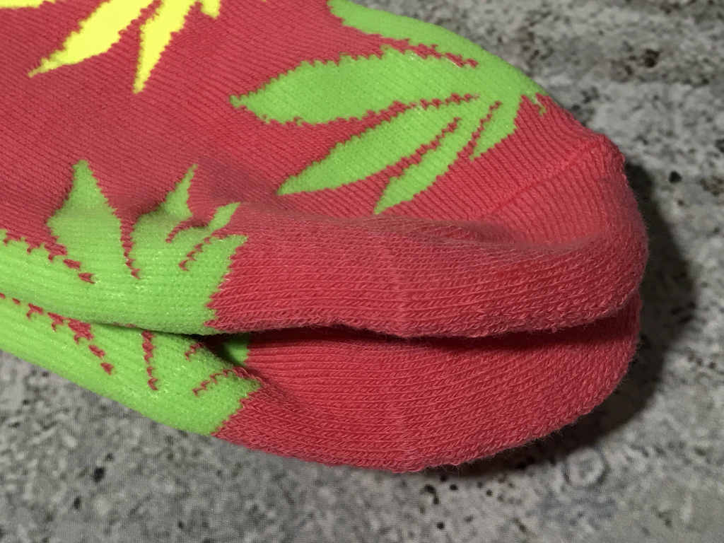 Носки Huf Plantlife Crew "Red" фото № 4