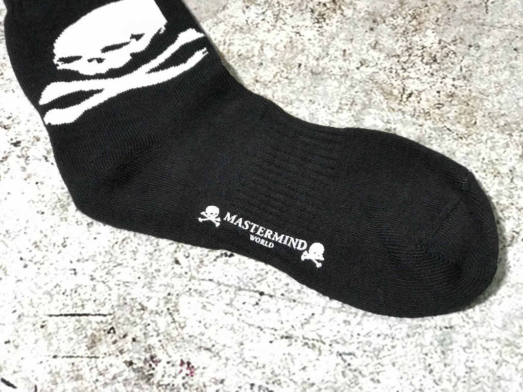 Носки Mastermind Japan Skull "Black" фото № 6