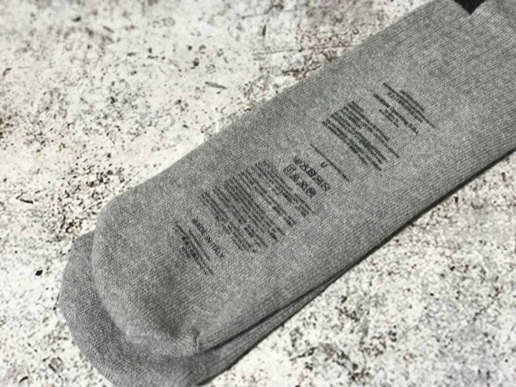 Носки Off White Orange/Black Logo "Gray" фото № 7