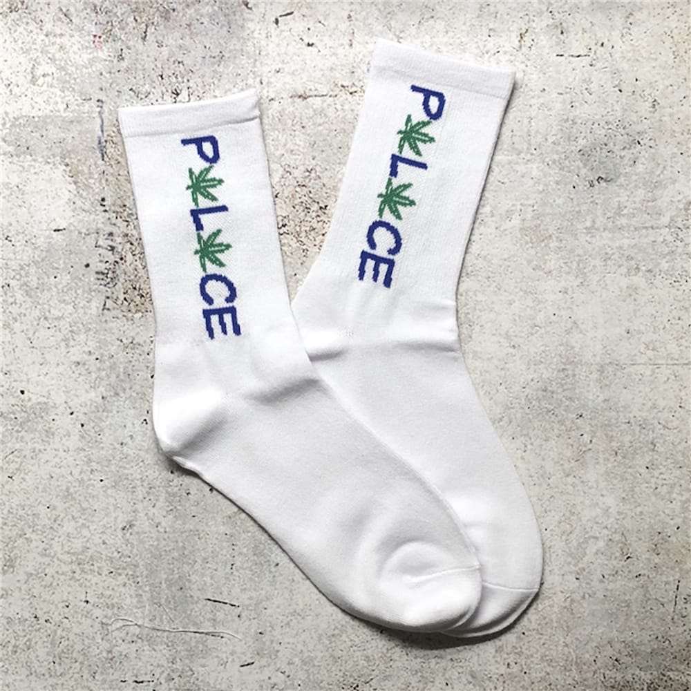 Носки Palace Grass Flat "White" фото № 2