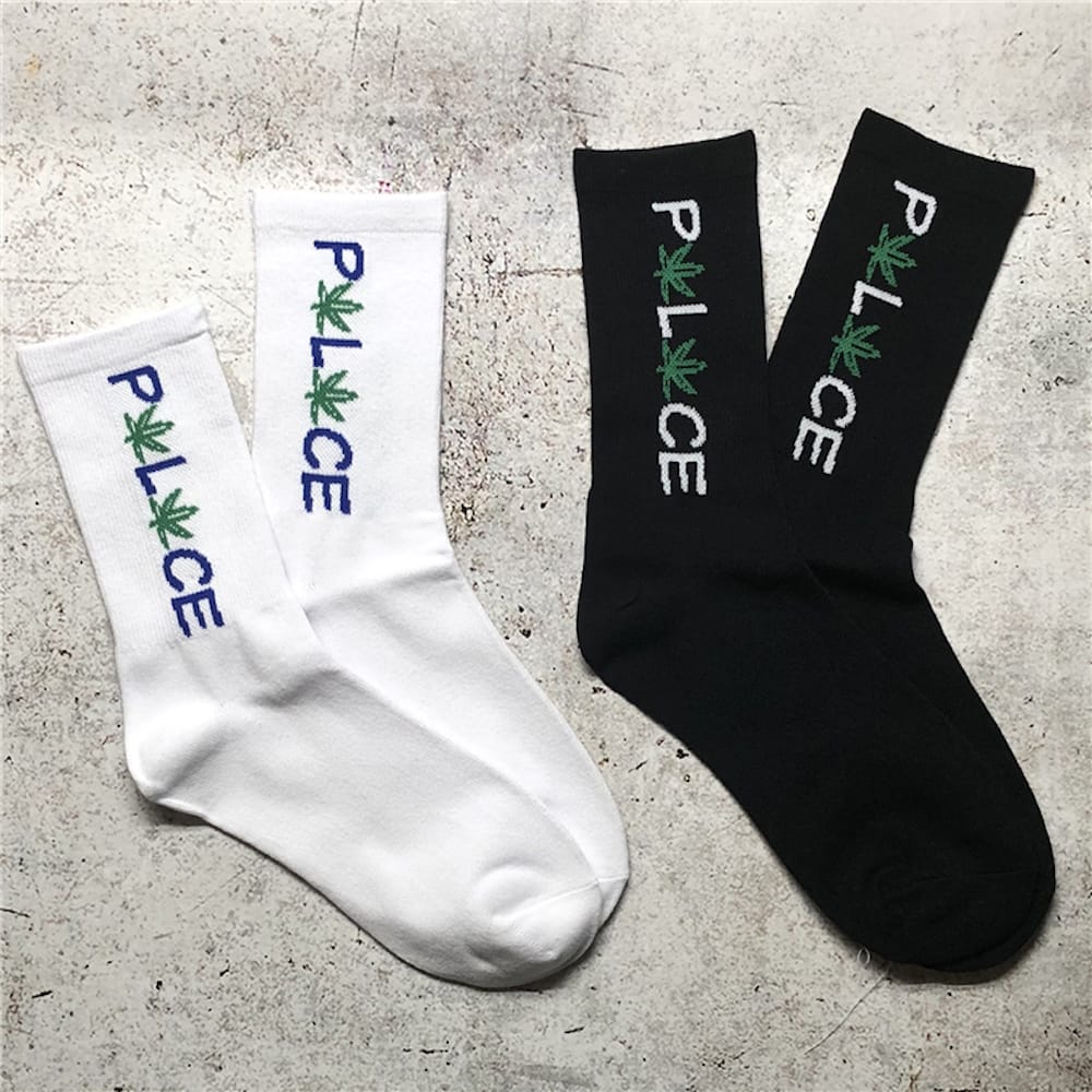 Носки Palace Grass Flat "White" фото № 4