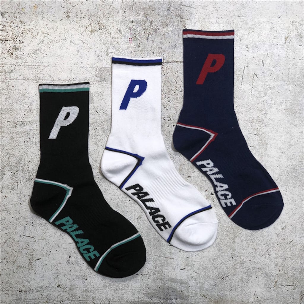 Носки Palace Stripe Flat "Black" фото № 2