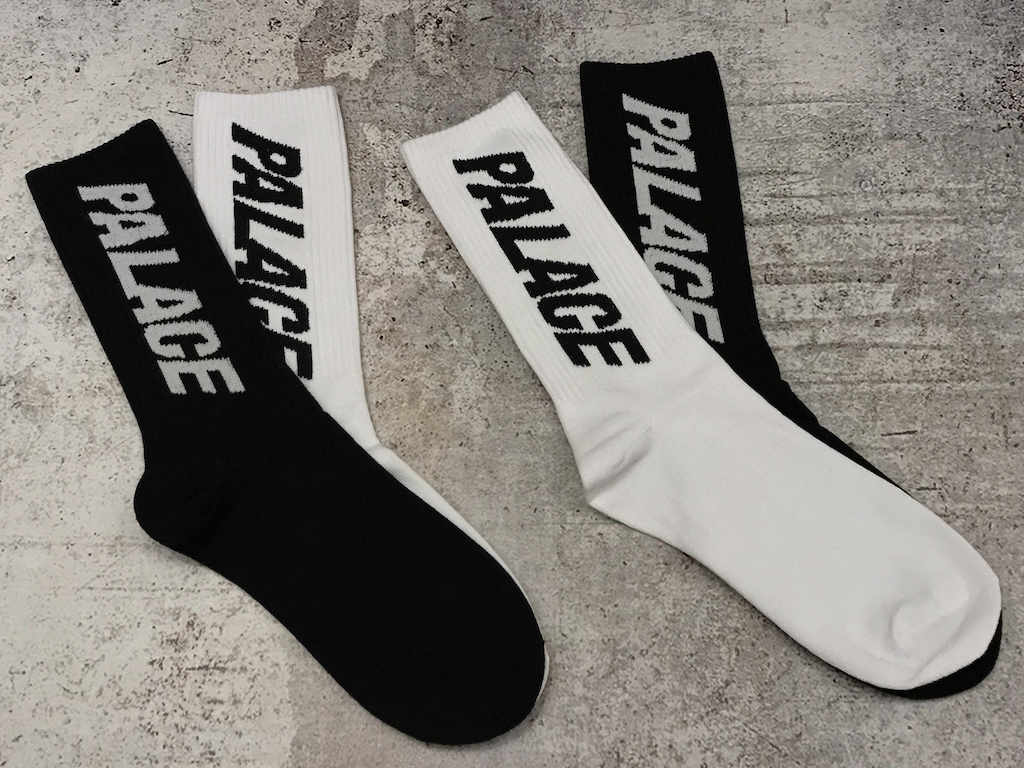 Носки Palace Letter Logo "White" фото № 2