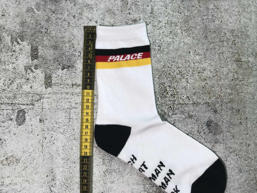 Носки Palace White/Red/Yellow Stripes "White" фото № 2