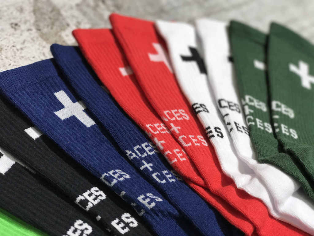 Носки Places+Faces Logo "Navy Green" фото № 3