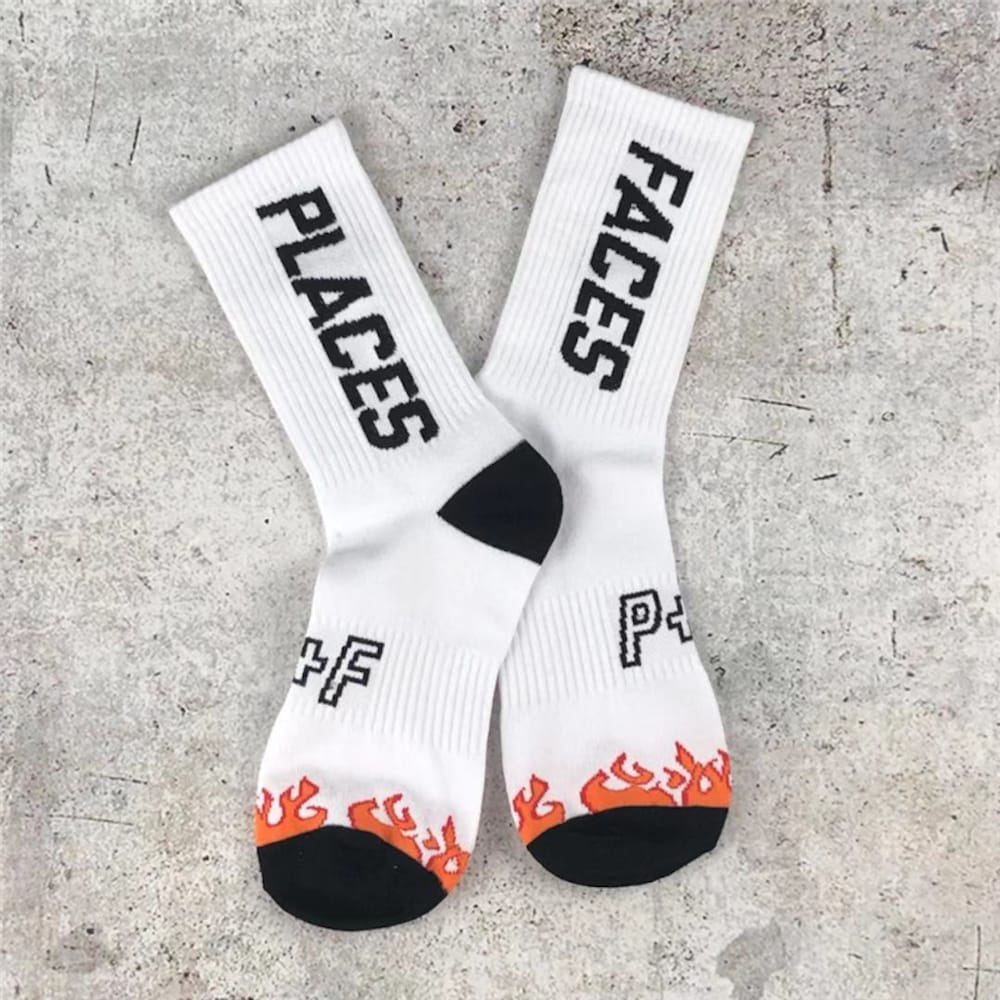 Носки Places+Faces Fire "White" фото № 2