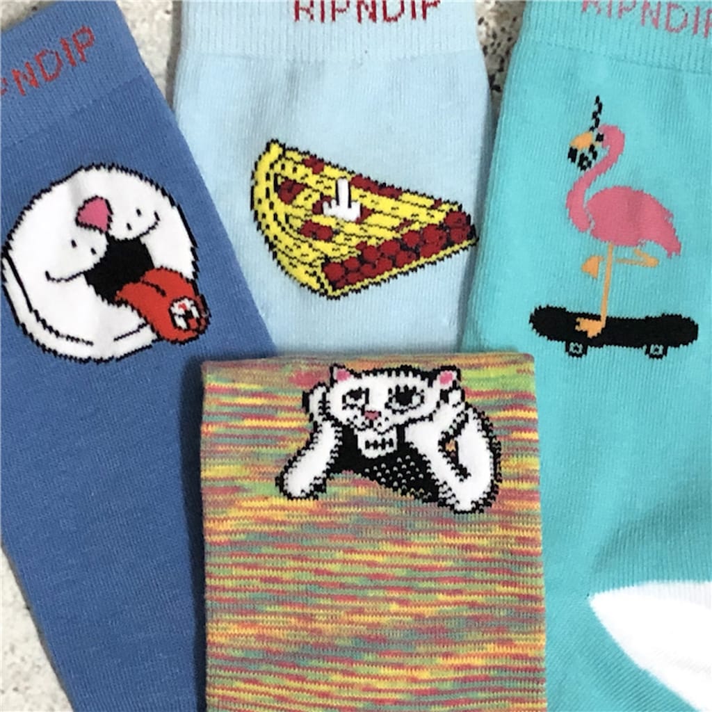 Носки RipnDip Small Cat "Blue" фото № 5