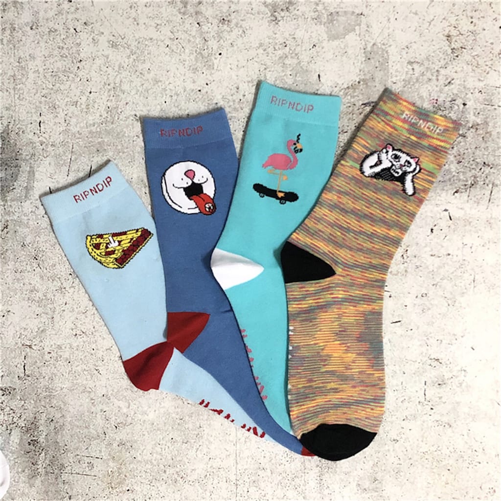 Носки RipnDip Small Cat "Brown" фото № 4