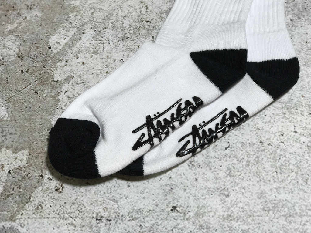 Носки Stussy Round Logo "White" фото № 2