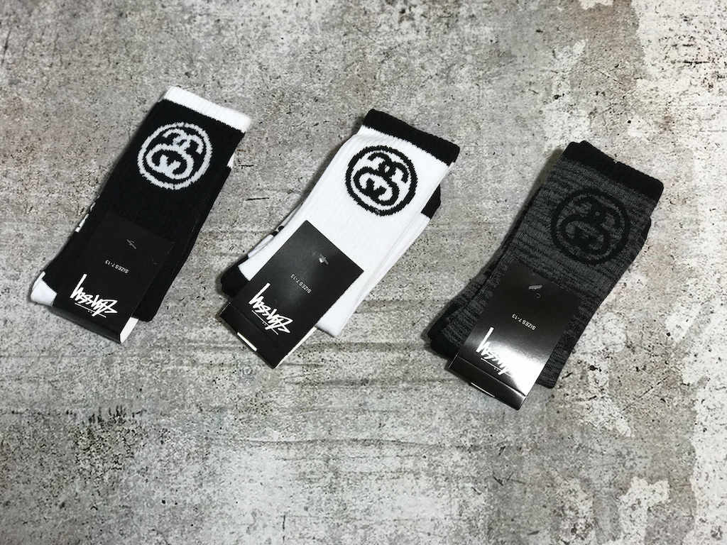 Носки Stussy Round Logo "Black" фото № 5