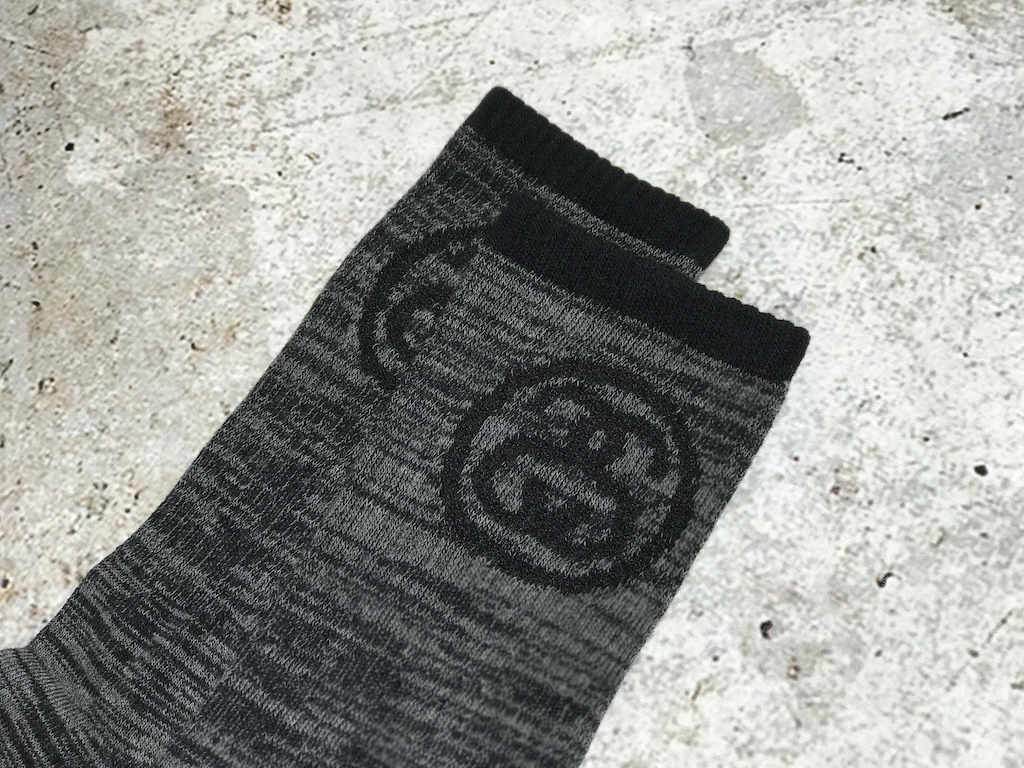 Носки Stussy Round Logo "Gray" фото № 2