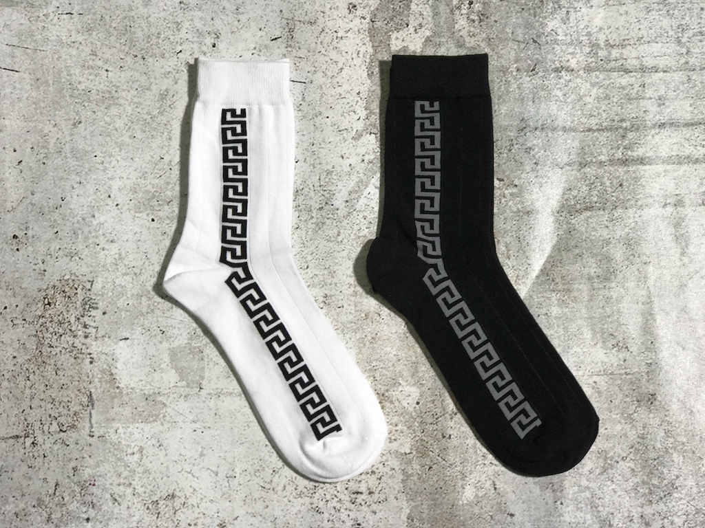 Носки Versace Logo "Black" фото № 4