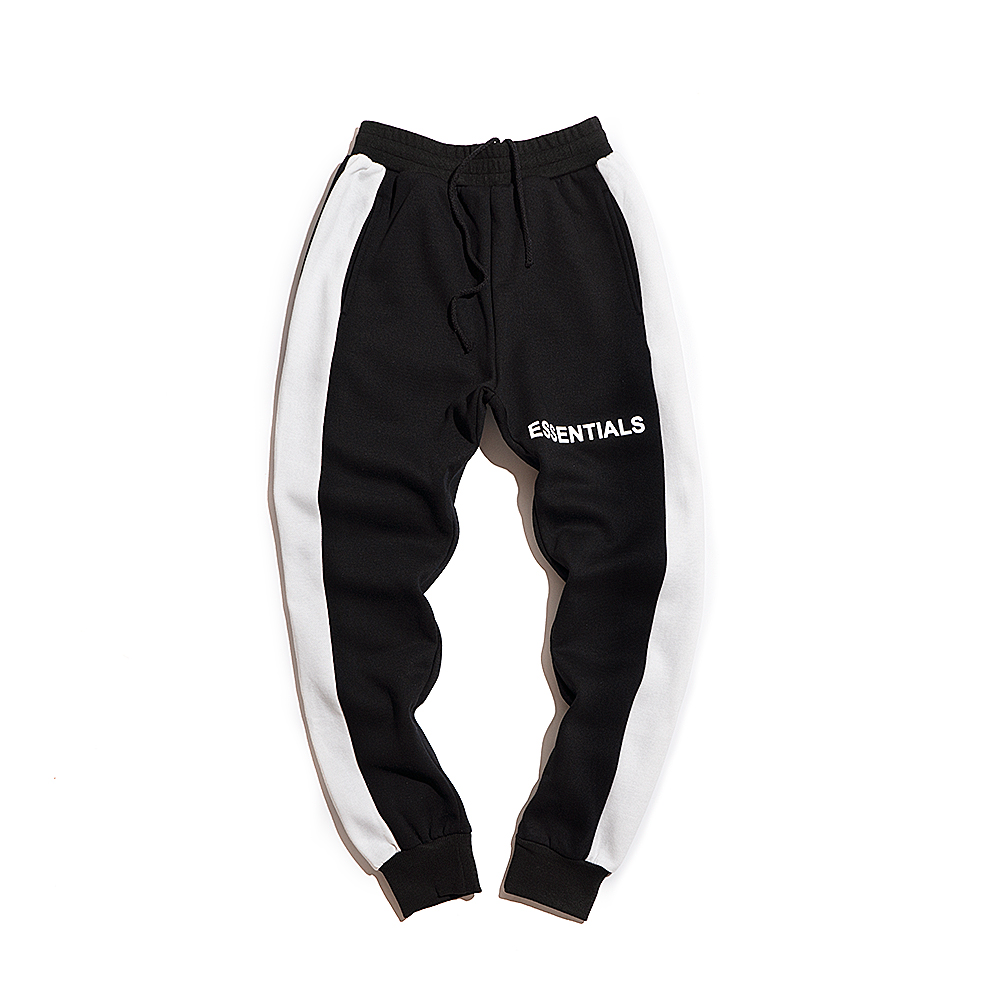 Спортивный Костюм Fear Of God Essentials White Sides "Black" фото № 5