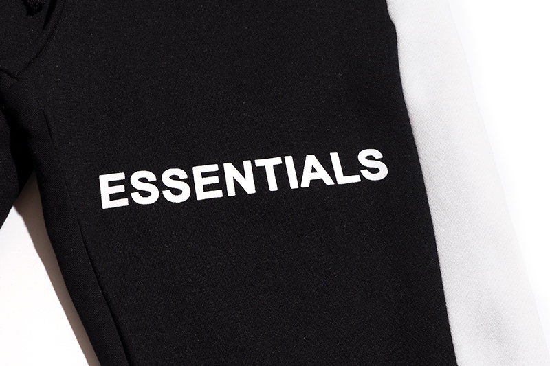 Спортивный Костюм Fear Of God Essentials White Sides "Black" фото № 6