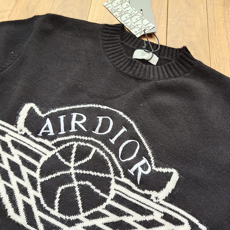 Свитер Dior Air Basketball "Black" фото № 2