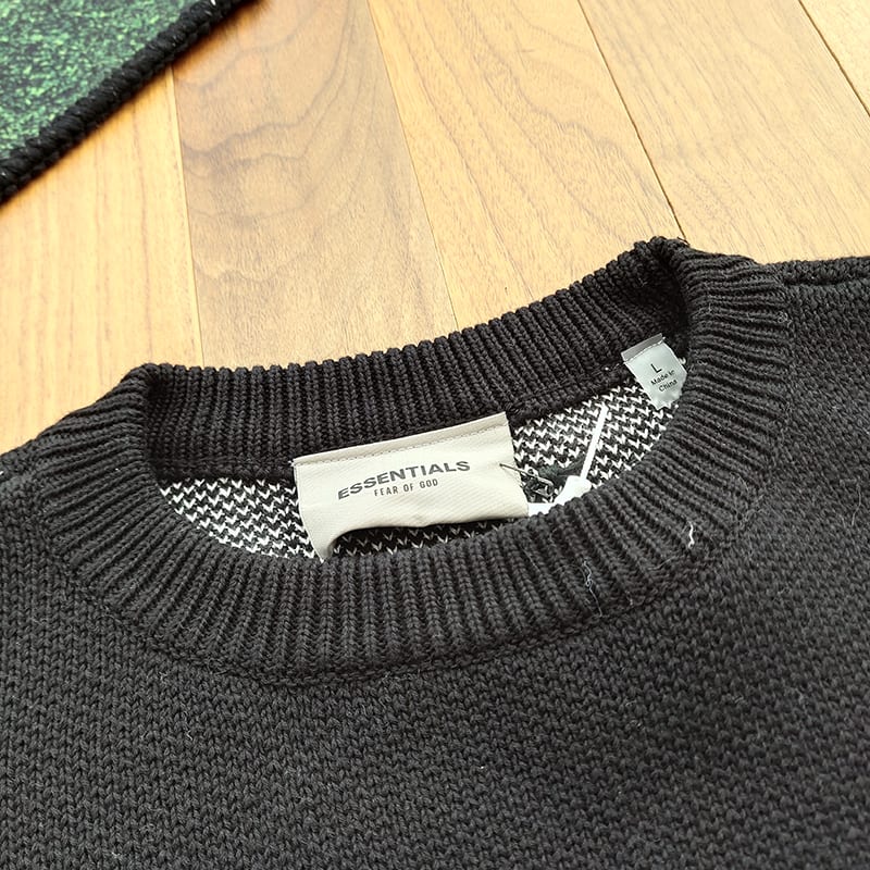 Свитер Fear Of God Essentials "Black" фото № 2