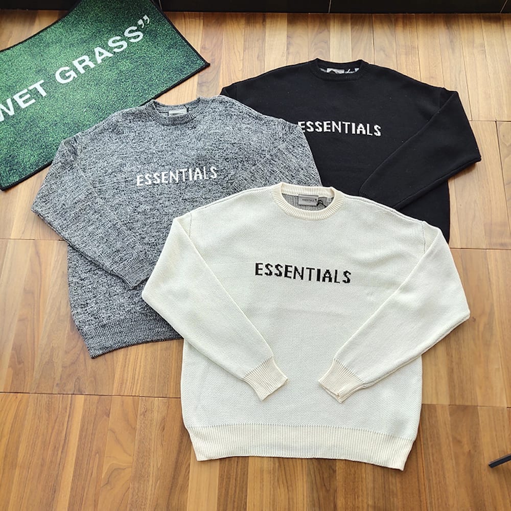 Свитер Fear Of God Essentials "White" фото № 2