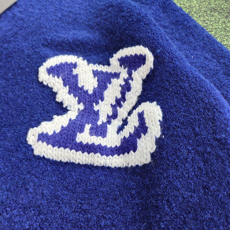 Свитер Louis Vuitton Big LV "Blue" фото № 4
