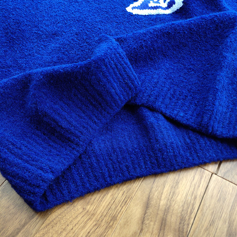 Свитер Louis Vuitton Big LV "Blue" фото № 5