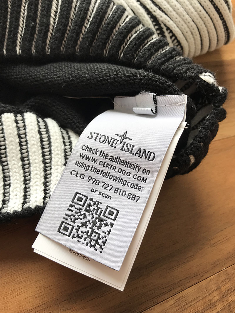 Свитер Stone island 508d1 Knitwear "Black" фото № 5