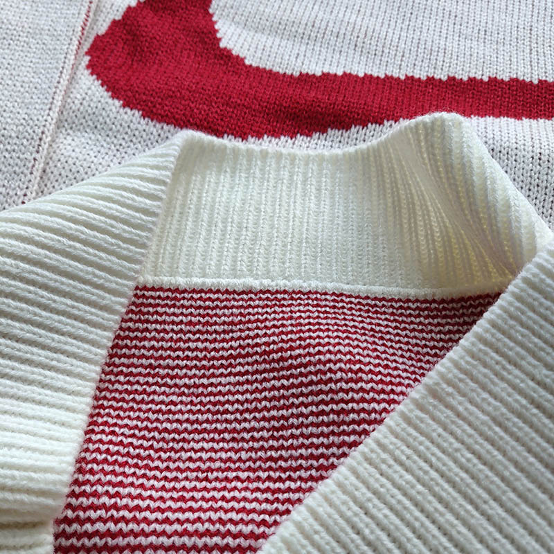 Свитер Supreme x Nike Big Label "White" фото № 6