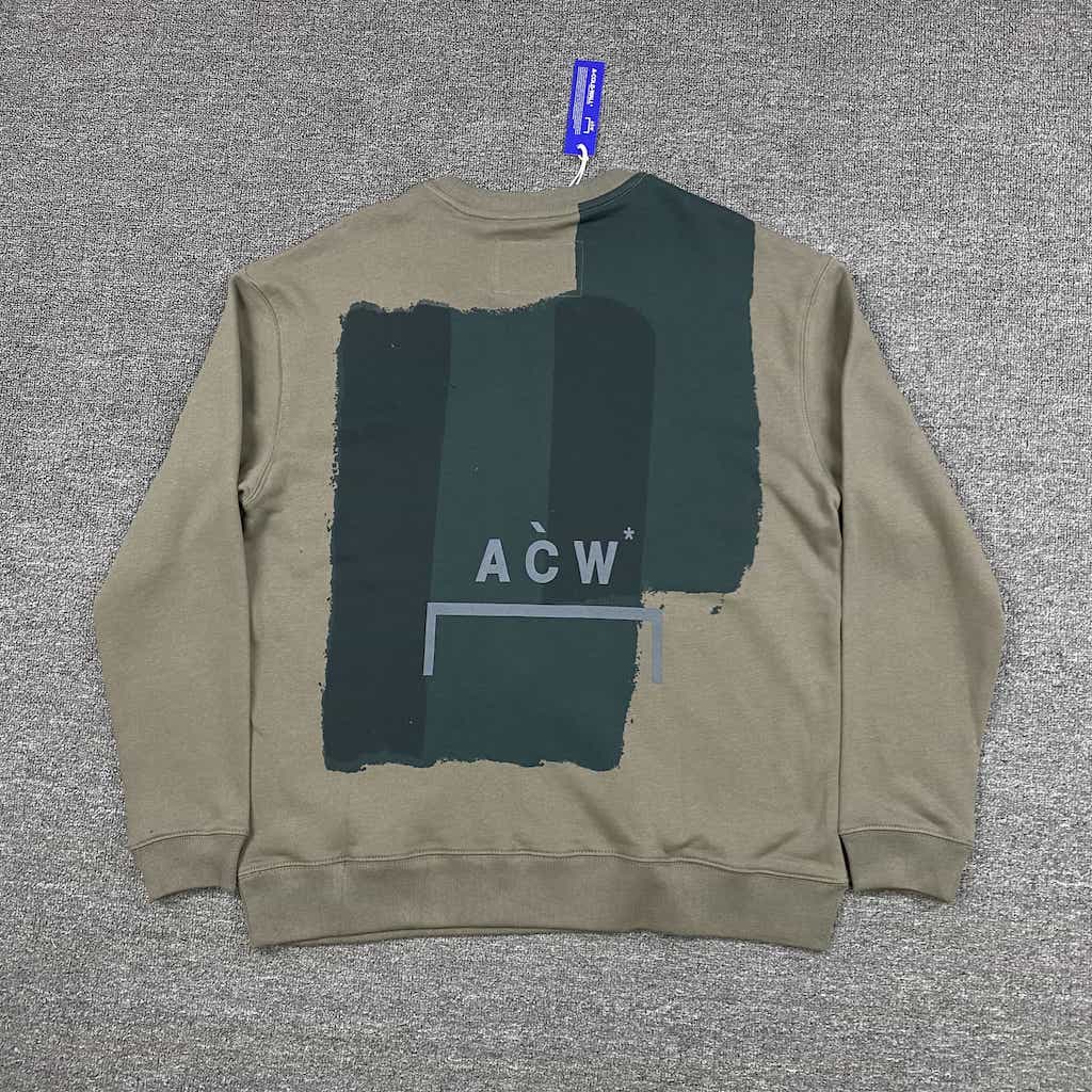 Свитшот A-Cold-Wall Big Logo "Brown" фото № 3