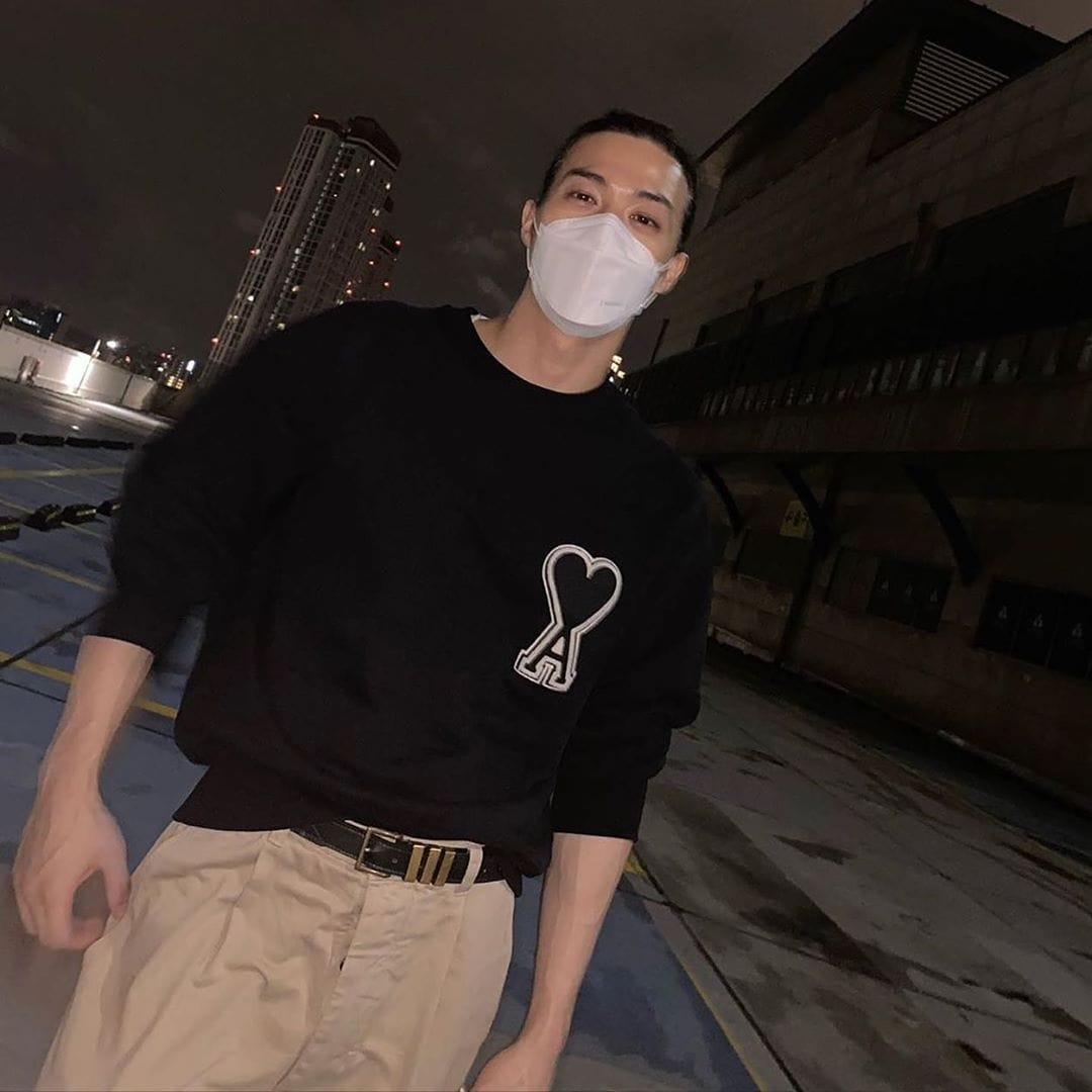 Свитшот Amiri Embroidery Heart "Black" фото № 5