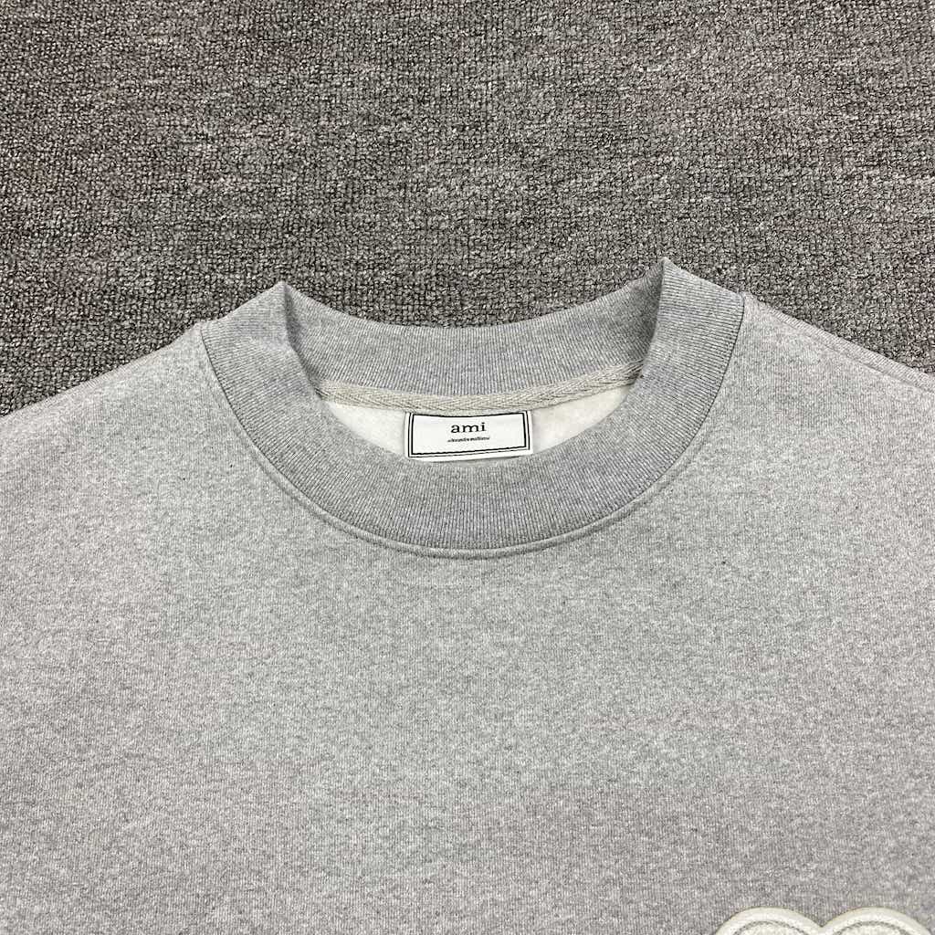 Свитшот Amiri Embroidery Heart "Gray" фото № 5