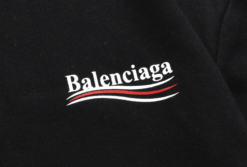 Свитшот Balenciaga Big Logo "Black" фото № 8