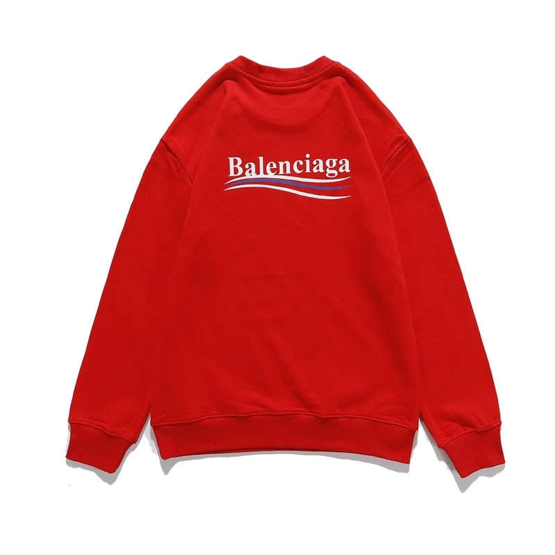 Свитшот Balenciaga Big Logo "Red" фото № 2