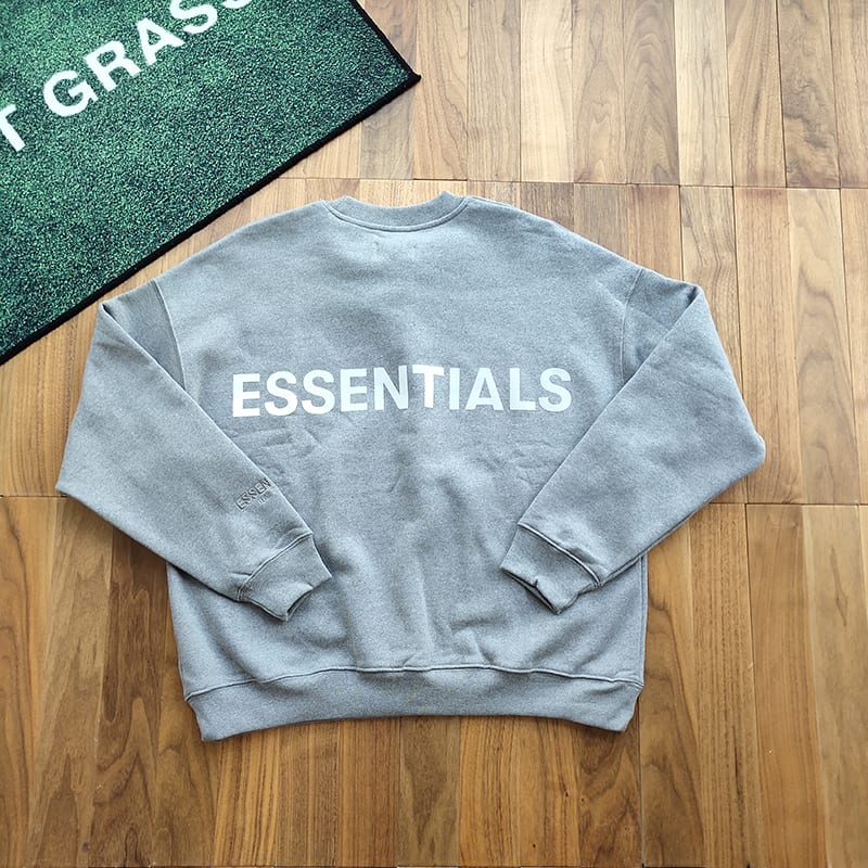 Свитшот Fear Of God Essentials Back "Light Blue" фото № 5