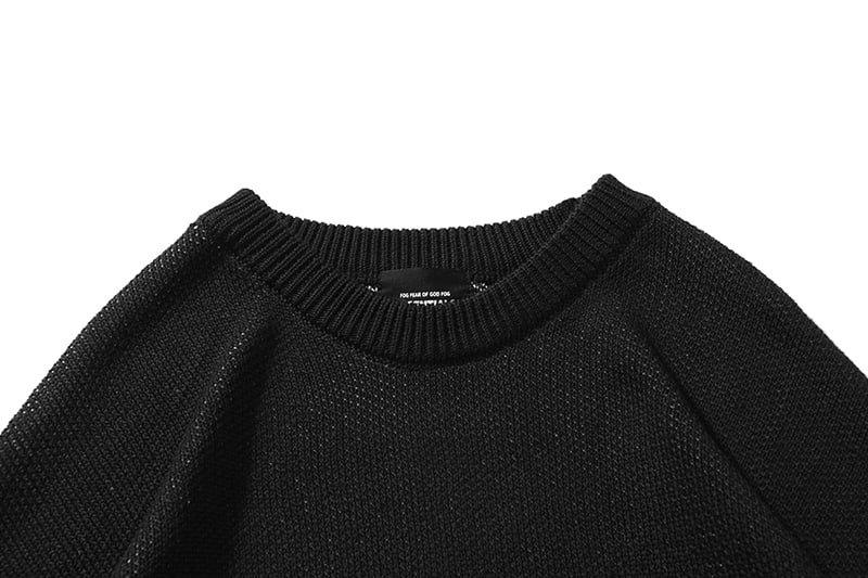 Свитер Fear of God Essentials Fog Jersey "Black" фото № 3