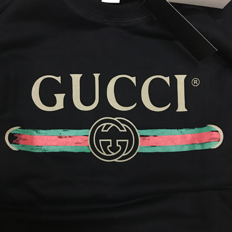 Свитшот Gucci Classic "Black" фото № 3