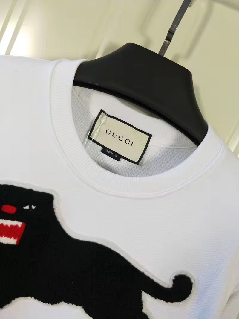 Свитшот Gucci Cougar "White" фото № 4