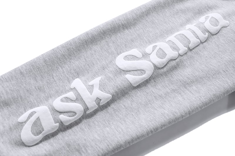 Свитшот JesusisKingMerch Nayghty Big Smile "Gray" фото № 5