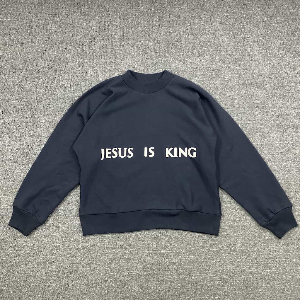 Свитшот JesusisKingMerch Chicago "Black" фото № 2
