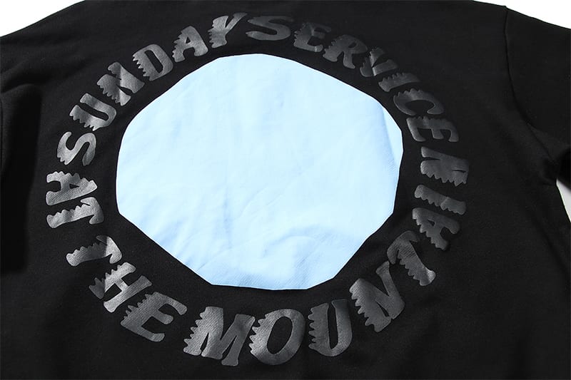 Свитшот Jesus is King Flame Holy Spirit "Black" фото № 6