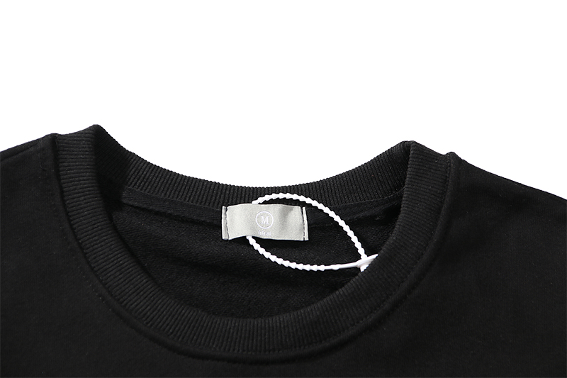 Свитшот Jesus is King Flame Holy Spirit "Black" фото № 7