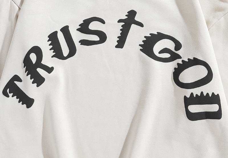 Свитшот Jesus is King TrustGod "Beige" фото № 5