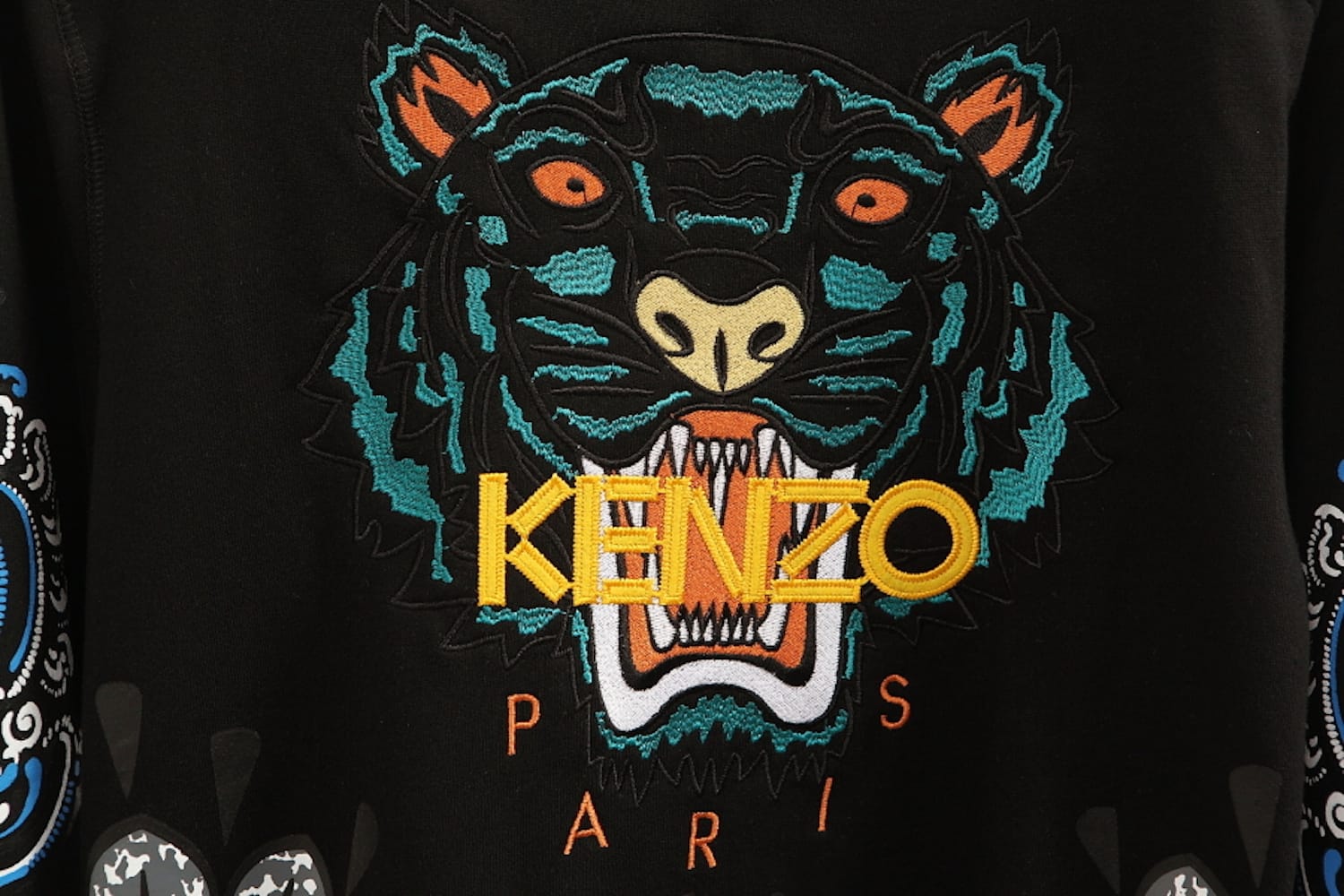 Свитшот Kenzo Tiger "Black" фото № 3