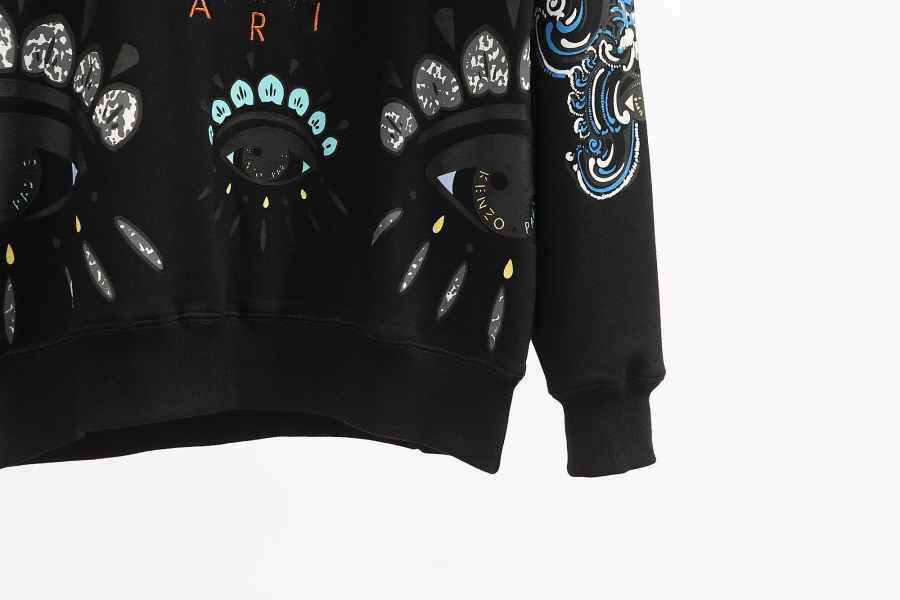 Свитшот Kenzo Tiger "Black" фото № 5